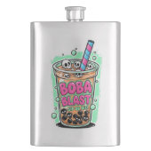 Boba Blast – Sip or Die! Flask Flachmann (Vorderseite)