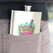 Boba Blast – Sip or Die! Flask Flachmann (Beispiel)