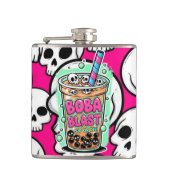 Boba Blast – Sip or Die! Flask Flachmann (Vorderseite)