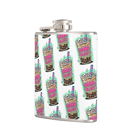 Boba Blast – Sip or Die! Flask Flachmann (Links)