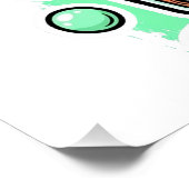 Boba Blast – Sip or Die! Glossy Poster (Ecke)