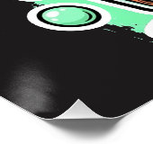 Boba Blast – Sip or Die! Glossy Poster (Ecke)