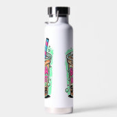 Boba Blast – Sip or Die! Insulated Bottle Trinkflasche (Rechts)