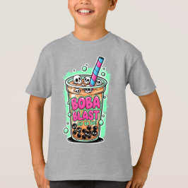 Boba Blast – Sip or Die! Kids' T-Shirt