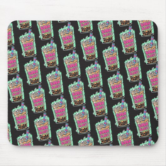 Boba Blast – Sip or Die! Mousepad (Vorne)