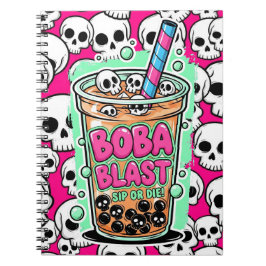 Boba Blast – Sip or Die! Notizblock