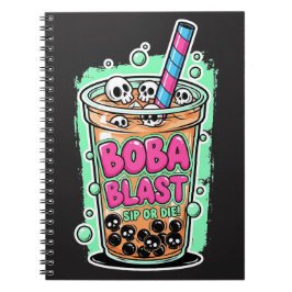 Boba Blast – Sip or Die! Notizblock