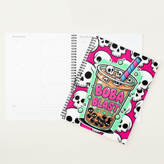 Boba Blast – Sip or Die! Planner Planer (Anzeige)
