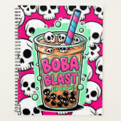 Boba Blast – Sip or Die! Planner Planer (Vorderseite)