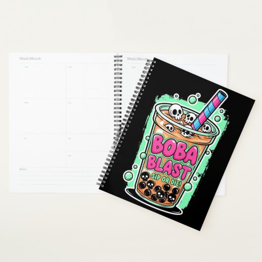 Boba Blast – Sip or Die! Planner Planer (Anzeige)