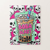 Boba Blast – Sip or Die! Puzzle (Vertikal)