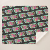 Boba Blast – Sip or Die! Sherpa Blanket Sherpadecke (Vorderseite (Horizontal))