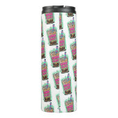 Boba Blast – Sip or Die! Thermal Tumbler Thermosbecher (Rückseite)