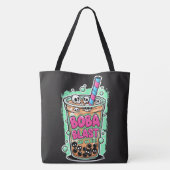 Boba Blast – Sip or Die! Tote Bag Tasche (Rückseite)