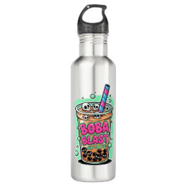 Boba Blast – Sip or Die! Water Bottle Edelstahlflasche