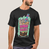 Boba Blast – Trinke oder stirb! Dunkles T-Shirt (Vorderseite)