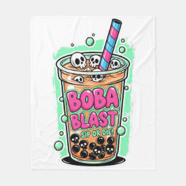 Boba Blast – Trinke oder stirb! – Fleece-Decke Fleecedecke