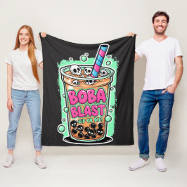 Boba Blast – Trinke oder stirb! – Fleece-Decke Fleecedecke