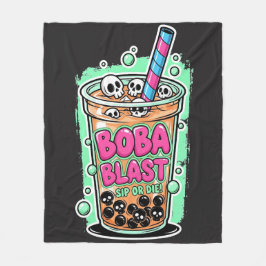 Boba Blast – Trinke oder stirb! – Fleece-Decke Fleecedecke