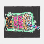 Boba Blast – Trinke oder stirb! – Fleece-Decke Fleecedecke (Vorderseite (Horizontal))