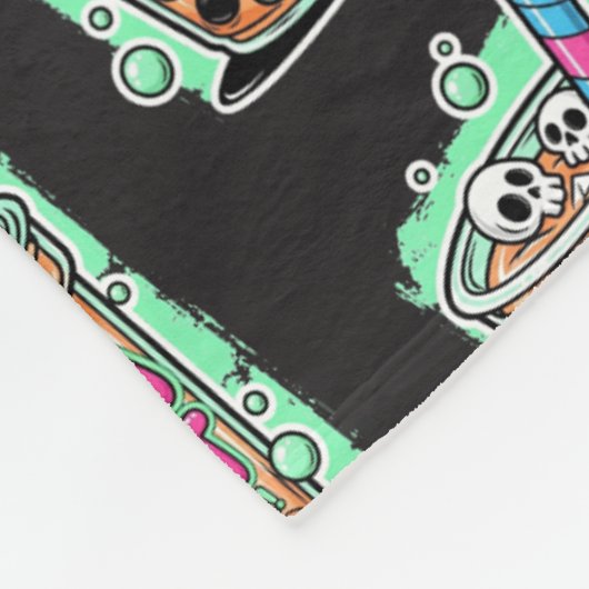 Boba Blast – Trinke oder stirb! Fleece-Decke Fleecedecke (Ecke)
