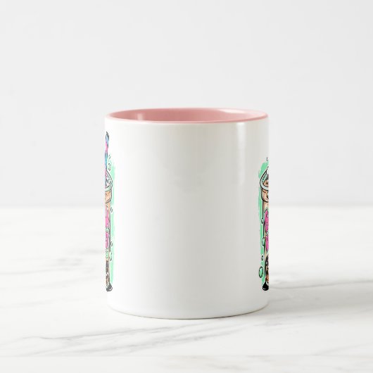 Boba Blast – Trinke oder stirb! Kaffeetasse (Mittel)