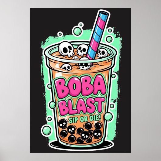 Boba Blast – Trinke oder stirb! Poster (Vorne)