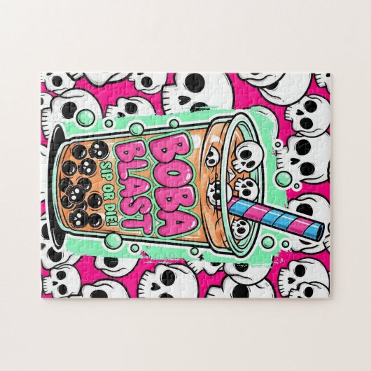 Boba Blast – Trinke oder stirb! Puzzle (Horizontal)