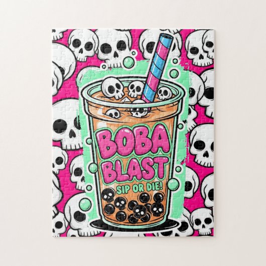Boba Blast – Trinke oder stirb! Puzzle (Vertikal)