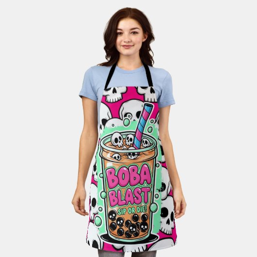 Boba Blast – Trinke oder stirb! Schürze (Getragen)