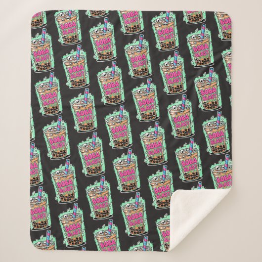 Boba Blast – Trinke oder stirb! Sherpa-Decke Sherpadecke (Vorderseite)
