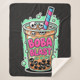 Boba Blast – Trinke oder stirb! Sherpa-Decke Sherpadecke