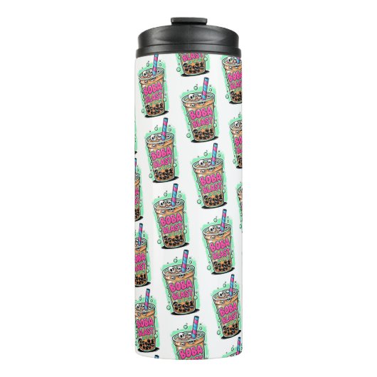 Boba Blast – Trinke oder stirb! Thermobecher Thermosbecher (Vorderseite)