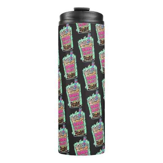 Boba Blast – Trinke oder stirb! Thermobecher Thermosbecher (Vorderseite)