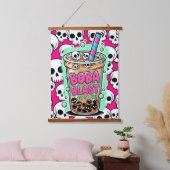 Boba Blast – Trinke oder stirb! Wandteppich Mit Holzrahmen (Schlafzimmer)
