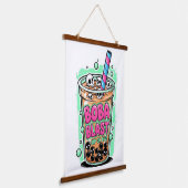 Boba Blast – Trinke oder stirb! Wandteppich Mit Holzrahmen (Gewinkelt)