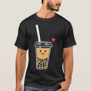 Boba Bubble Drink Kawaii Freundschaft Bibi und tin T-Shirt