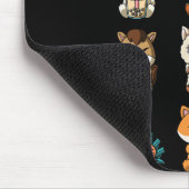 Boba Bubble Milk Tea Chinese Zodiacs Animal Lunar Mousepad (Ecke)