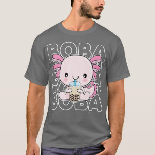 Boba Bubble Milk Tee Niedlich Anime Kawaii Axolotl