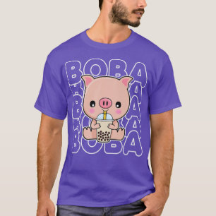Boba Bubble Milk Tee Niedlich Anime Kawaii Pig Pig