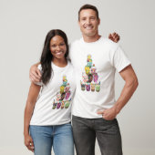 Boba Bubble Tea Christmas Tree T-Shirt (Unisex)