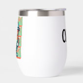 Boba Bubble Tea Kawaii Niedlicher Cartoon (Links)