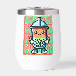 Boba Bubble Tea Kawaii Niedlicher Cartoon