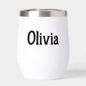 Boba Bubble Tea Kawaii Niedlicher Cartoon (Rückseite)