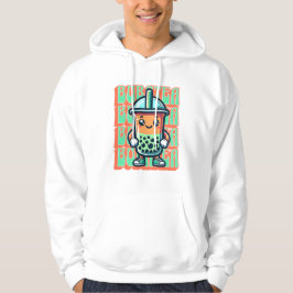 Boba Bubble Tea Kawaii Niedlicher Cartoon Hoodie