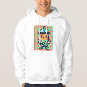 Boba Bubble Tea Kawaii Niedlicher Cartoon Hoodie
