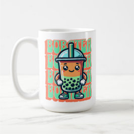 Boba Bubble Tea Kawaii Niedlicher Cartoon Kaffeetasse