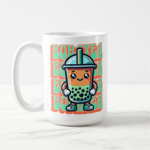 Boba Bubble Tea Kawaii Niedlicher Cartoon Kaffeetasse