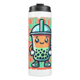 Boba Bubble Tea Kawaii Niedlicher Cartoon Thermosbecher