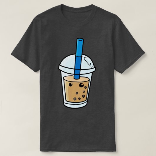 Boba Bubble Tea Kawaii T-Shirt (Design vorne)